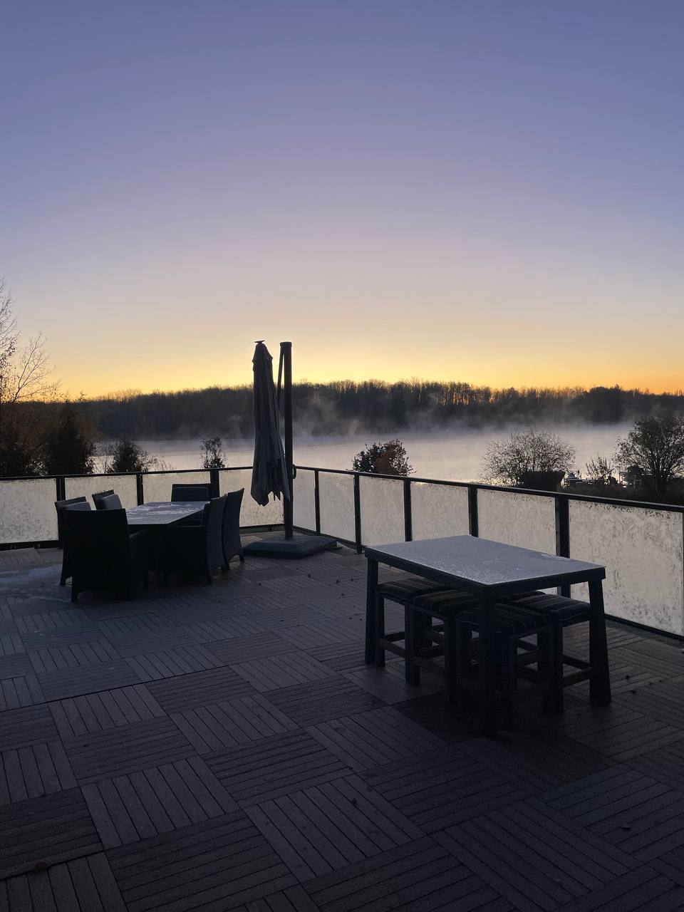 Upper Deck in Winter